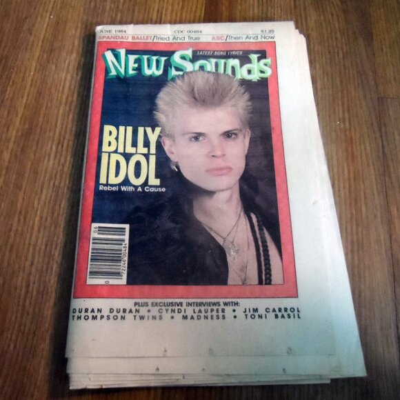 New Sounds Magazine - Newspaper June 1984 - Picture 1 of 3